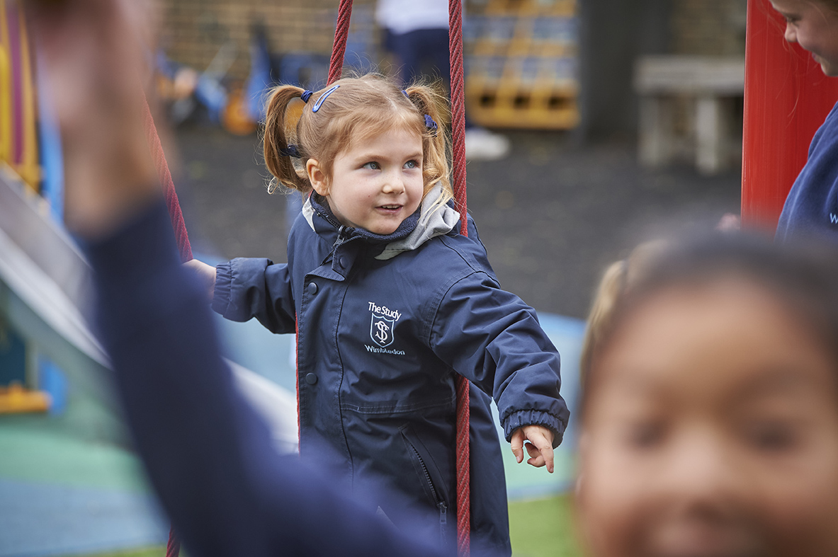 Reception pupil at Wilberforce House