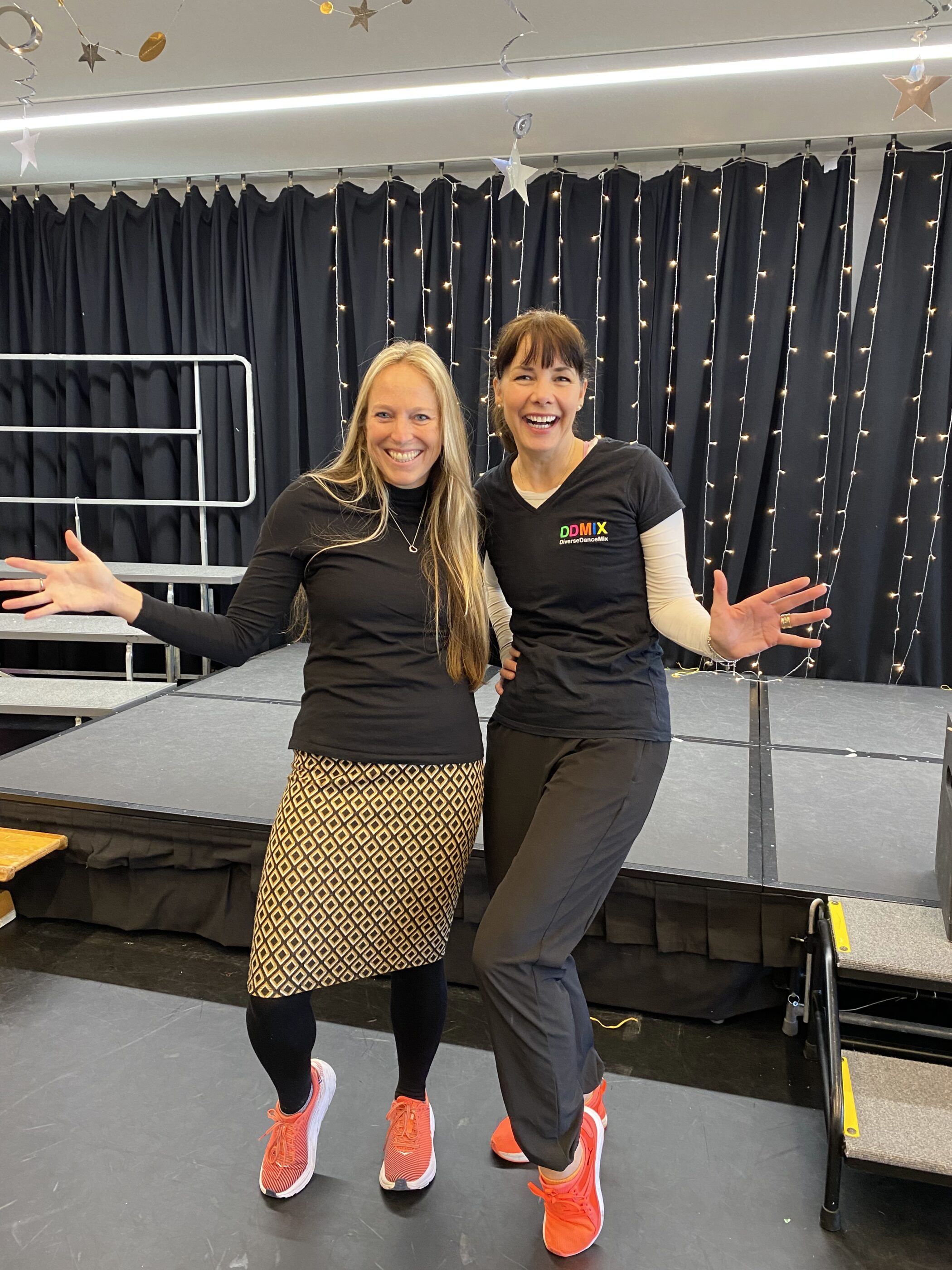 Darcey Bussell and Miss Ellis at The Study in Wilbledon VIllage