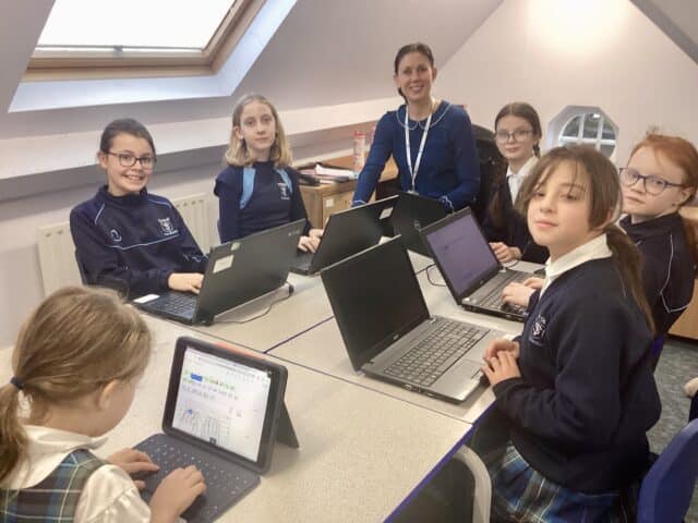 touch typing lessons for girls at The Study